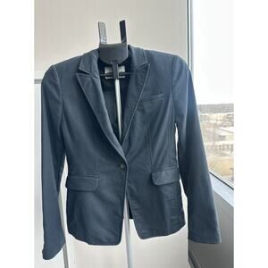 Banana Republic Women’s Black Stretch Blazer Jacket Size 4